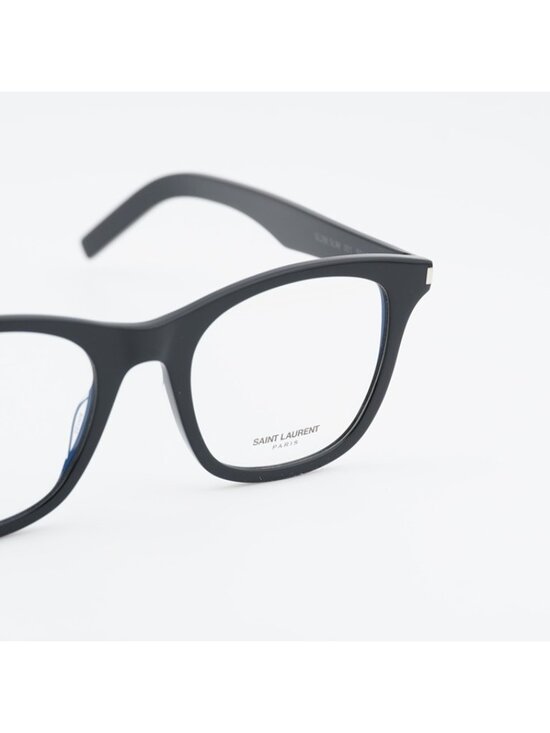Saint Laurent SL286 SLIM 001 Eyeglasses Black 50mm Square Frame main image 11